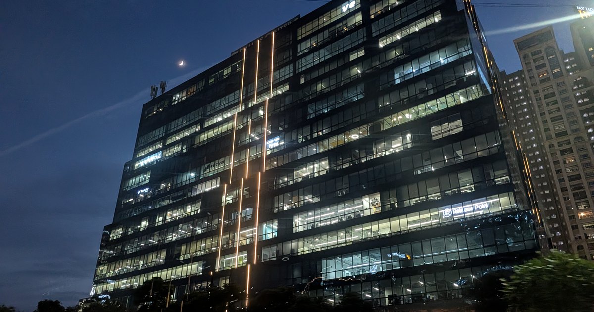 Office towers in HITEC City, Hyderabad, India