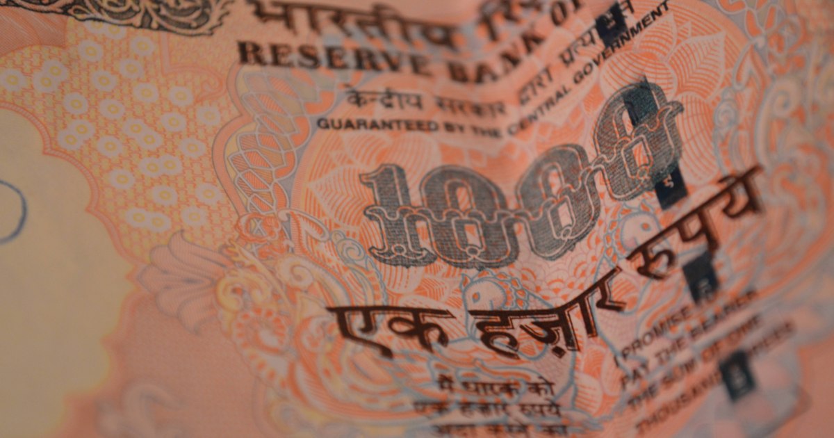 Indian one thousand rupee banknote, representing the EPF savings a nominee will receive
