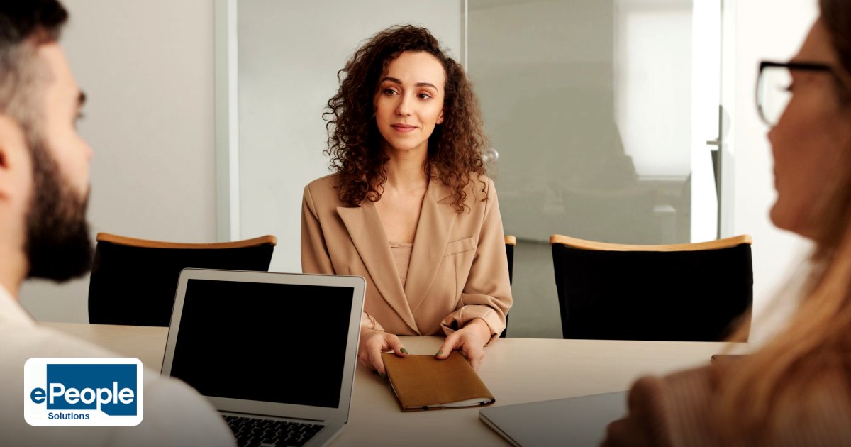 AI Recruitment Tools Indian Gulf 2026: Future‑Proof HR - a woman in a business suit participates in a job interview